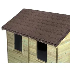 Onduline Bardoline Round Roofing Shingles 2m2 (Brown)