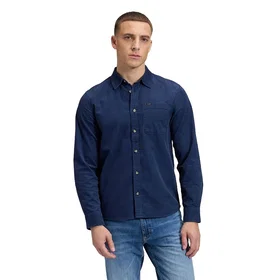 Lee Denim Regular Fit Långärmad Skjorta (Herr)