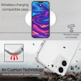 NALIA Silikonfodral med Silikon Bumper för iPhone 12 Mini