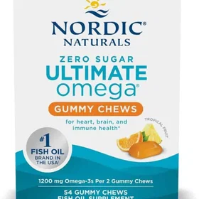 Nordic Naturals Ultimate Omega 1200mg 54 Gummies