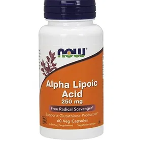 Now Foods Alpha Lipoic Acid 250mg 60 Gélules