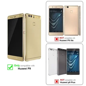 Cadorabo Flip Etui til Huawei P9