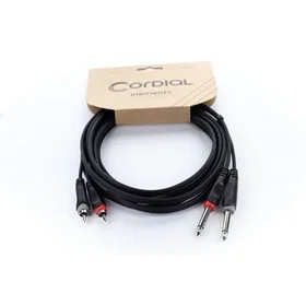 Cordial Jack / Phono Audio Kabel 1m 14839