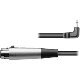 Hosa Stereo Mini Angled Male til 3-Pin XLR Female Kabel 4.5m XVM-115F