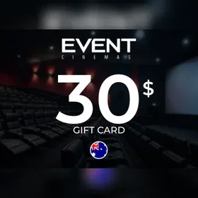 Event Cinema Presentkort 30 AUD