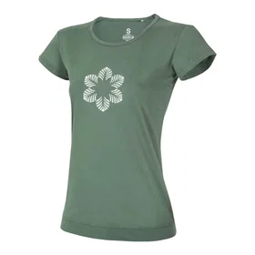 Ocun Classic Organic Flower Kortärmad T-shirt (Dam)