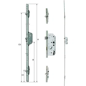 Dørpaskvil hængsel fix6151-2200