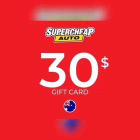 Supercheap Auto Gavekort 30 AUD