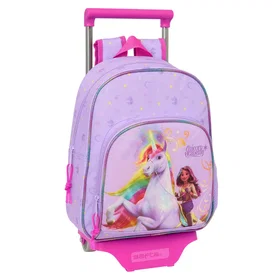 Safta Unicorn Academy Wheeled Backpack