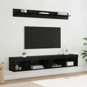 vidaXL 3402954 TV Wall Cabinet Set