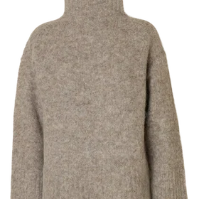 Selected Gabriella High Neck Sweater (Dam)
