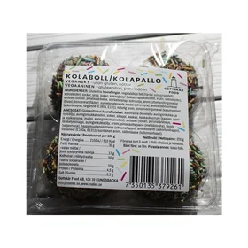 Gottskär Kolabollar 200g