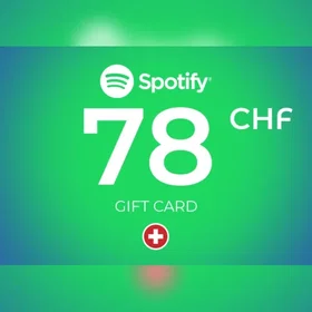 Spotify Gavekort 78 CHF