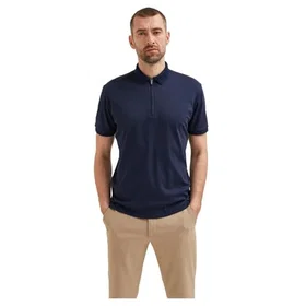 Selected Zip Polo Shirt (Herre)