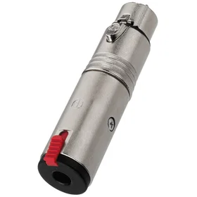 Neutrik NA3FJ 1/4" XLR Naaras Stereostikadapter