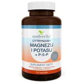 Medverita Magnesium And Potassium Citrate 100 Capsules