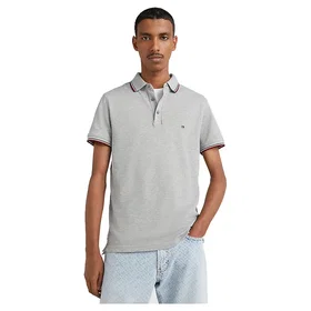 Tommy Hilfiger 1985 Rwb Tipped Slim Kortärmad Polo Shirt (Herr)