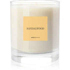 Ambientair Sandalwood Scented Candle 200g