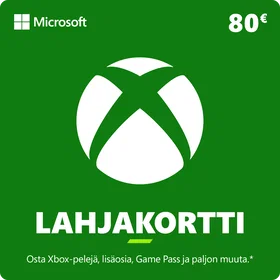 Xbox Microsoft Lahjakortti - 80 EUR (PC)