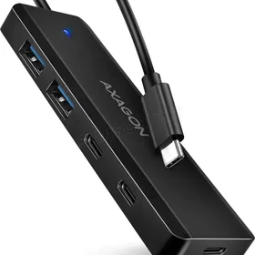 AXAGON HUE-C2C 4-Port USB-C Multiport Adapter (HUE-C2C)