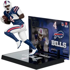 McFarlane Toys SportsPicks NFL James Cook (Buffalo Bills) 18.3cm