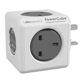 Allocacoc PowerCube Original Monitor 4-Way