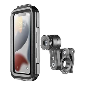 Interphone Quiklox Armor Pro Étui avec Support de Guidon pour Smartphone