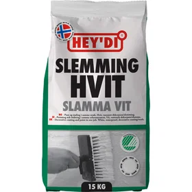 Hey'di Väggspackel Slemming Vit 15KG