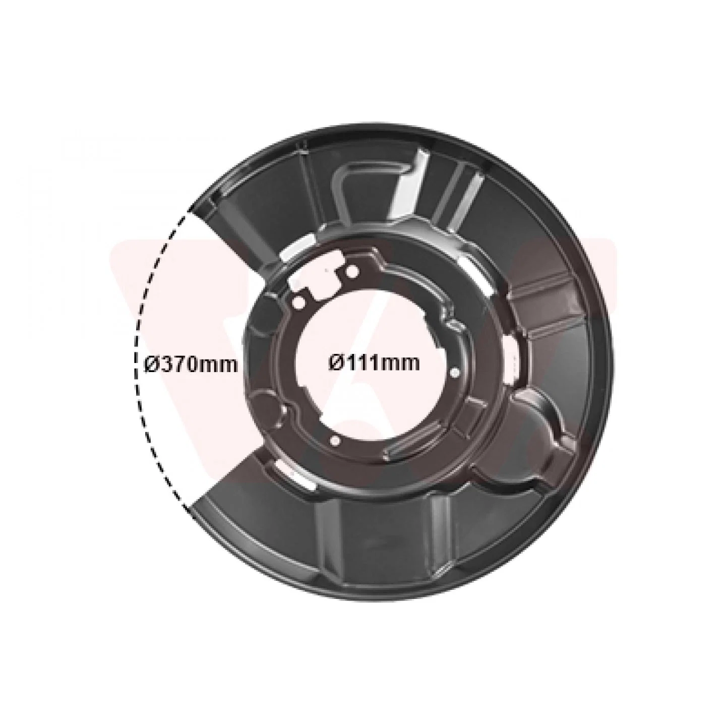 Van Wezel Brake Shield 0657374