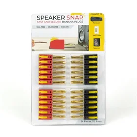 Speaker Snap SSBP24 Banana Plugs