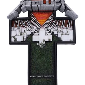 Metallica Master Of Puppets Wall Plaque 31.5x31.5cm