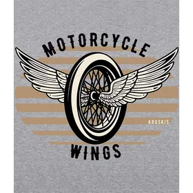 Kruskis Motorcycle Wings Eco Kortärmad T-shirt (Unisex)