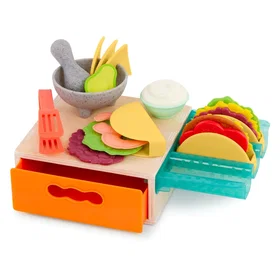 B. Toys Taco Play Set Mini Chef Tiny Taco Playset Tacos