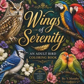 Coloring Book Mindfulness birds for Relaxation: An Adult Featuring 50 Mindful Bird Designs for Stress Relief and Relaxation.