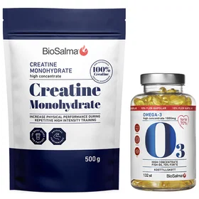 Biosalma Creatine + Omega-3 Performance Stack