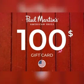 Paul Martin's American Grill Presentkort 100 USD