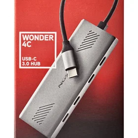 NGS WONDER 4-Port USB-C Multiport Adapter (-HUB-0133)