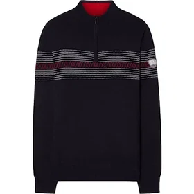 We Norwegians Signature Zip Up Pull en Laine Mérinos 3-Pack (Homme)