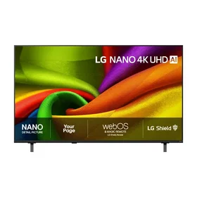 LG Nano8E 75" 4K Ultra HD Nano UHD AI Smart TV (2026) - 75NU8E0B3LA