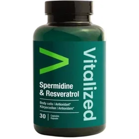 Vitalized Spermidin & Resveratrol 30 kapslar