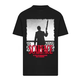 MERCHCODE Scarface Stand Off Kortärmad T-shirt (Herr)