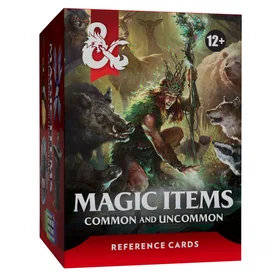 Dungeons & Dragons Magic Items Yleiset Ja Harvinaiset Viitekortit