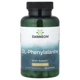 Swanson DL Phenylalanine 500mg 100 Capsules