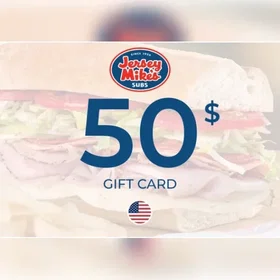 Jersey Mikes Gavekort 50 USD