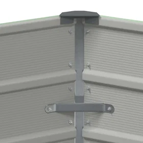 vidaXL Planter 129x129x45cm