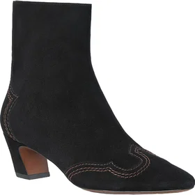 Loeffler Randall Harlan Kicked Heel Ankle Boot (Dame)