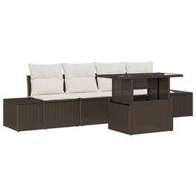 vidaXL Sofa Set with Cushion 5 Pieces 3349084