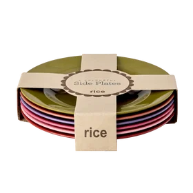 Rice Side Plate 6-pack