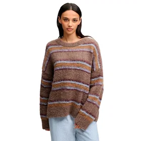 Superdry Randig Stickad Tröja (Dam)