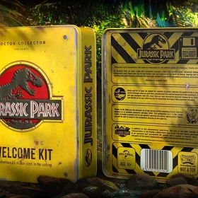 nnm Doctor Collector Jurassic Park Welcome Kit Gift Box 8-pack